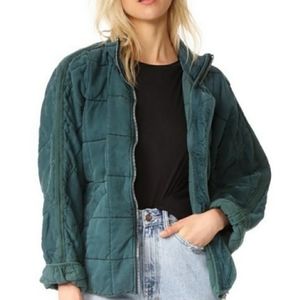 Ultra rare Free People Dolman Quilted Jacket
